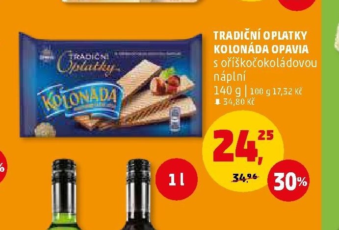 Tradiční oplatky Kolonáda Opavia
