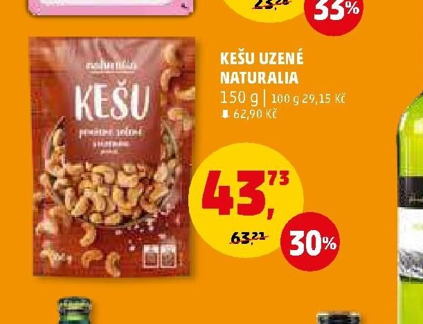 Kešu uzené Naturalia
