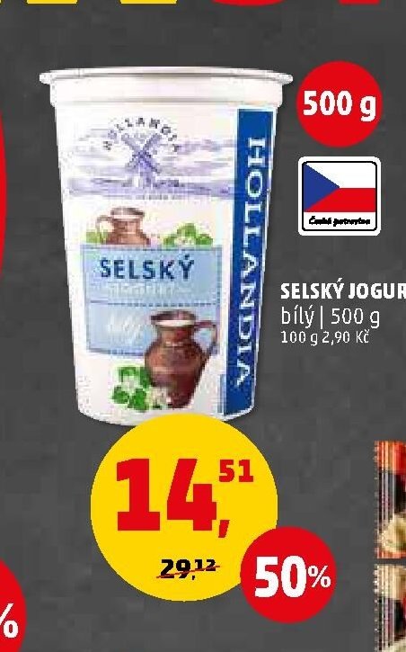 SELSKÝ JOGURT bílý