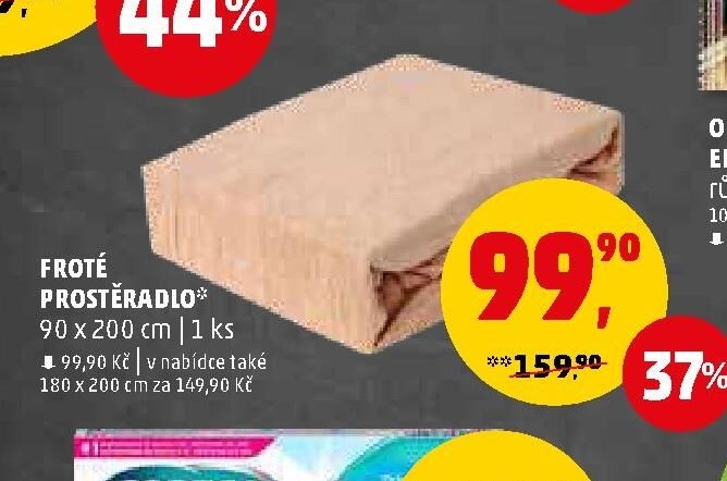 FROTÉ PROSTĚRADLO