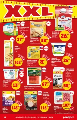 akční leták Penny Market 11.1.2024-17.1.2024