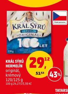 Král sýrů Hermelín