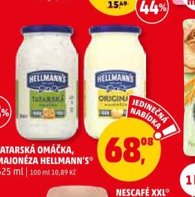 Tatarská omáčka, Majonéza Hellmann's