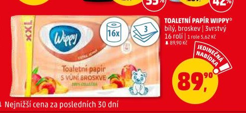 Toaletní papír Wippy