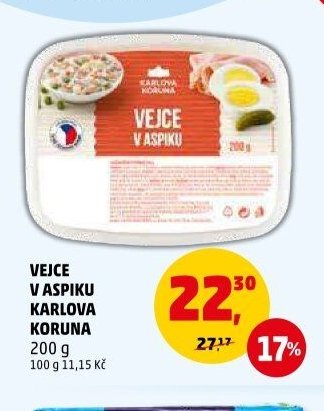 VEJCE V ASPIKU KARLOVA KORUNA