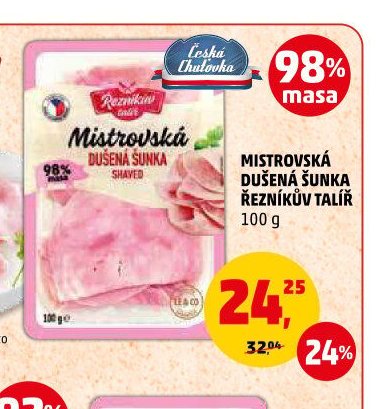MISTROVSKÁ DUŠENÁ ŠUNKA ŘEZNÍKŮV TALÍŘ