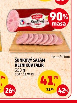 ŠUNKOVÝ SALÁM ŘEZNÍKŮV TALÍŘ