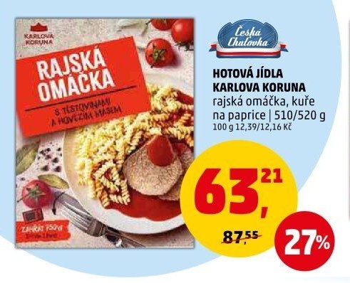 HOTOVÁ JÍDLA KARLOVA KORUNA