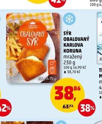 SÝR OBALOVANÝ KARLOVA KORUNA