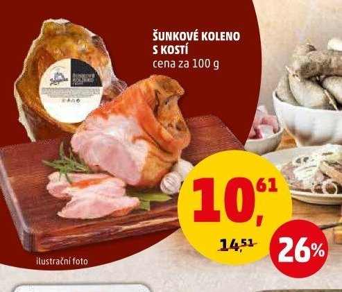 Šunkové koleno s kostí