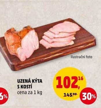 Uzená kýta s kostí