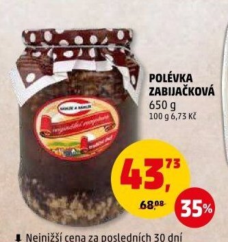 Polévka zabijačková