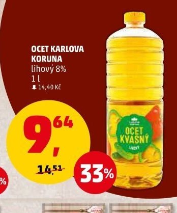 Ocet Karlova Koruna