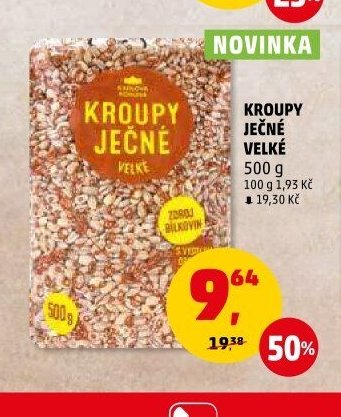 Kroupy ječné velké