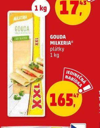 GOUDA MILKERIA* plátky