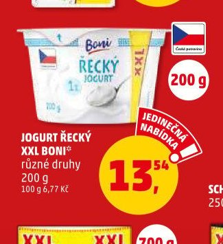 JOGURT ŘECKÝ XXL BONI*