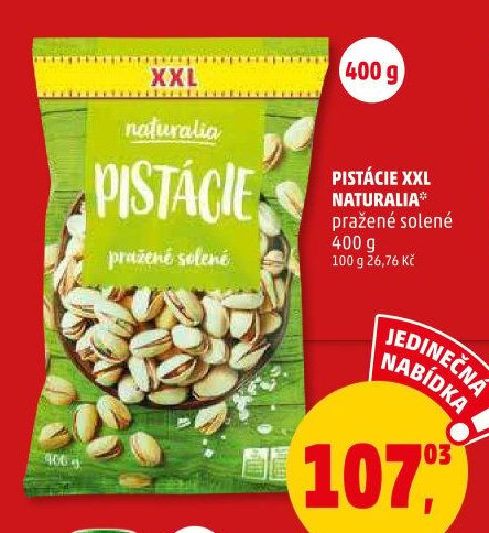PISTÁCIE XXL NATURALIA 400 g