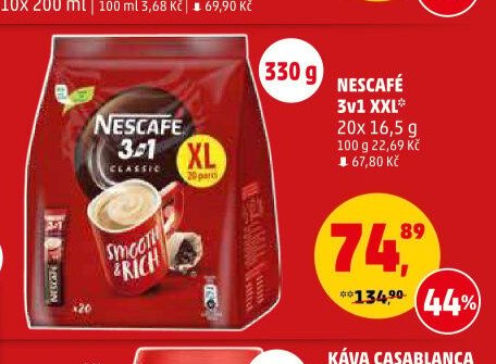 NESCAFÉ 3v1 XXL 20x 16,5 g