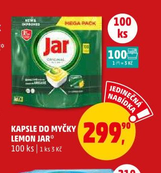 KAPSLE DO MYČKY LEMON JAR