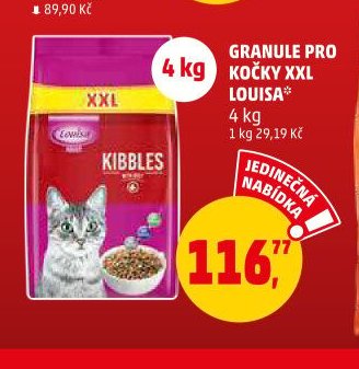 GRANULE PRO KOČKY XXL LOUISA