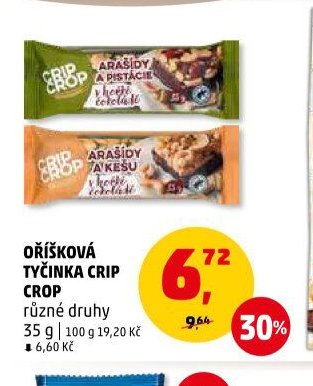 OŘÍŠKOVÁ TYČINKA CRIP CROP