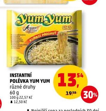 INSTANTNÍ POLÉVKA YUM YUM