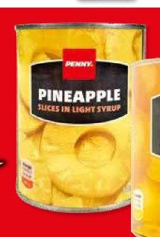PINEAPPLE SLICES IN LIGHT SYRUP