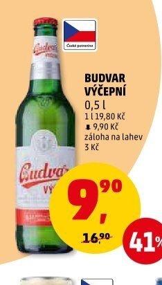Budvar výčepní