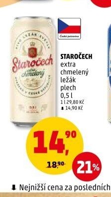 Staročech extra chmelený