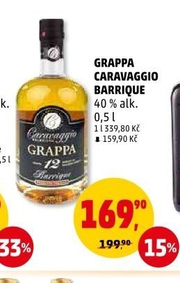 Grappa Caravaggio Barrique