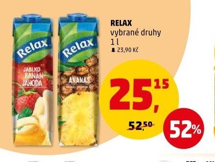 Relax vybrané druhy 1 l