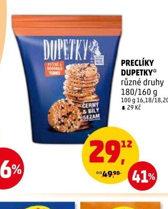 PRECLÍKY DUPETKY