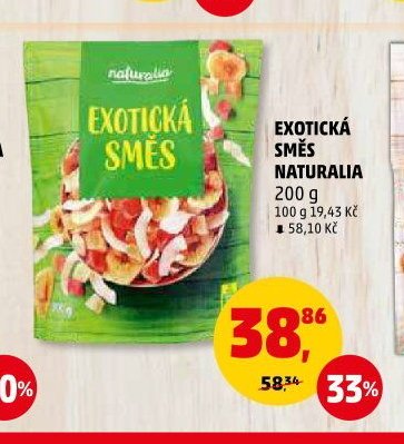 EXOTICKÁ SMĚS NATURALIA
