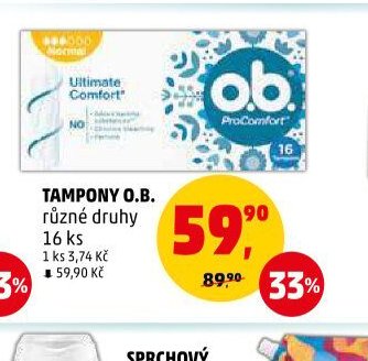 TAMPONY O.B.