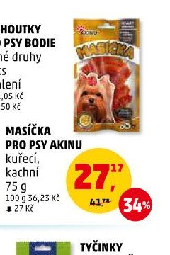 MASÍČKA PRO PSY AKINU
