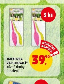 JMENOVKA ZAPICHOVACÍ