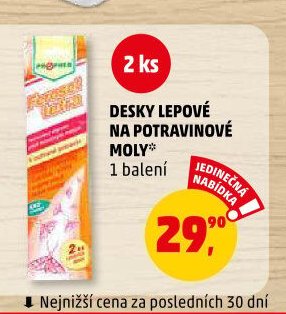 DESKY LEPOVÉ NA POTRAVINOVÉ MOLY