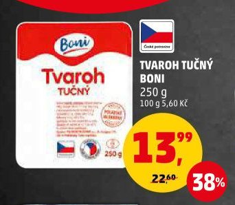 TVAROH TUČNÝ BONI