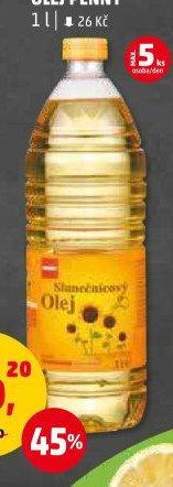 SLUNEČNICOVÝ OLEJ PENNY