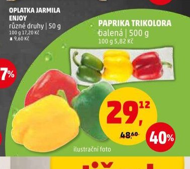 PAPRIKA TRIKOLORA balená
