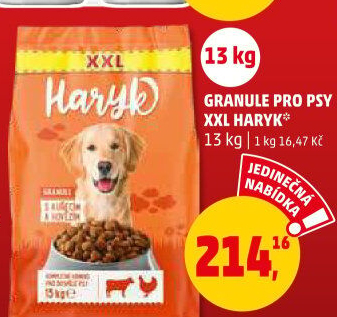 Granule pro psy Haryk