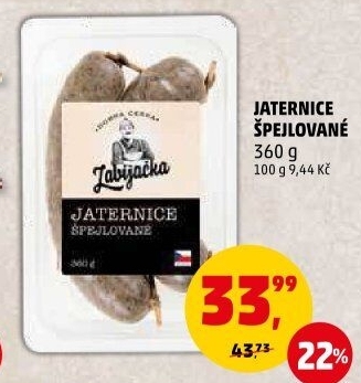 Jitrnice Dobrá česká Zabijačka