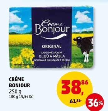 Margarín Créme Bonjour Rama