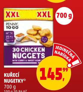 Nugetky kuřecí Penny To Go