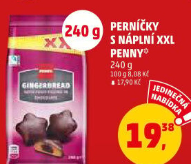 Perníčky s náplní Penny