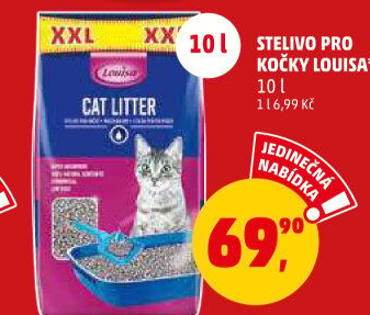 Stelivo pro kočky Louisa