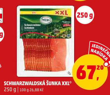 Šunka schwarzwaldská Wein