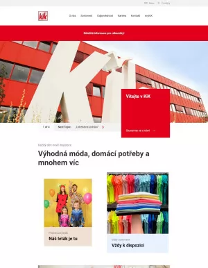 akční leták Kik textil 10.1.2024-16.1.2024