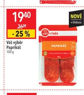 Váš výběr Paprikáš