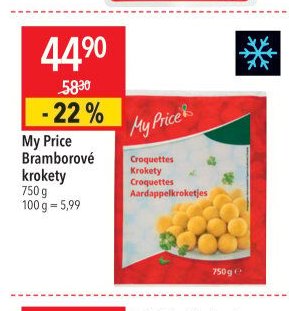 My Price Bramborové krokety